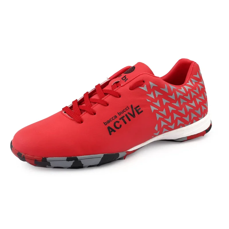 Bacca Bucci Red Red Prowess Zx360 Elite Performance Futsal Shoes for Men | Best Price UAE